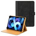 Étui universel en cuir bicolore pour tablette - 11"-12.4" - Noir