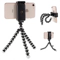 Support Trépied Flexible Universel pour Smartphone - 60-85mm - Noir