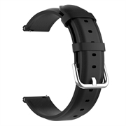 Bracelet Universel en Cuir pour Smartwatch - 22mm