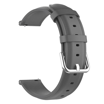 Bracelet Universel en Cuir pour Smartwatch - 22mm