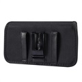 Étui à Clip Universel avec Porte-Cartes Oxford - 6.9"-7.2" - Noir