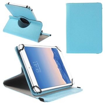 Étui Folio Rotary Universel pour Tablettes - 9-10" - Azur Clair