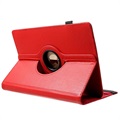 Étui Folio Rotary Universel pour Tablettes - 9-10" - Rouge