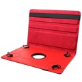 Étui Folio Rotary Universel pour Tablettes - 9-10" - Rouge