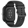 Bracelet Universel en Silicone pour Smartwatch - 22mm - Noir