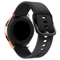 Bracelet Universel en Silicone pour Smartwatch - 20mm - Noir