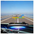 Support Voiture Universel HUD pour Smartphones - 6" - Noir