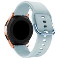 Bracelet Universel en Silicone pour Smartwatch - 20mm - Azur clair