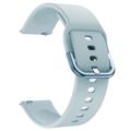 Bracelet Universel en Silicone pour Smartwatch - 20mm - Azur clair