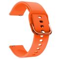 Bracelet Universel en Silicone pour Smartwatch - 20mm - Orange