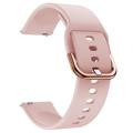 Bracelet Universel en Silicone pour Smartwatch - 20mm - Rose