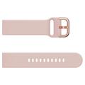 Bracelet Universel en Silicone pour Smartwatch - 20mm - Rose