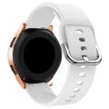 Bracelet Universel en Silicone pour Smartwatch - 20mm - Blanc