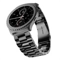 Bracelet Universel en Acier Inoxydable pour Smartwatch - 20mm - Noir
