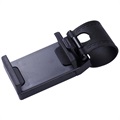 Support de Téléphone Universel Réglable pour Volant - Noir