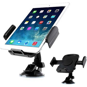 Support Voiture Universel pour Tablette 7"-11" - Noir