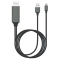 Adaptateur Type-C vers HDMI Universel - 2m - Noir