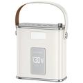 Usams US-CD196 Power Station 130W / Power Bank 80000mAh - 2xUSB-C, 3xUSB-A - Blanc