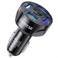 Chargeur Voiture Rapide QC3.0 BK-358 - 4 x USB - Noir