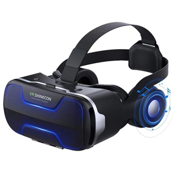 Casque VR avec ANC Shinecon G02ED Anti-Blue Ray - 4.7"-6" - Noir