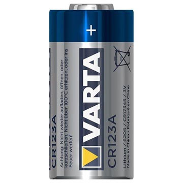Batterie Lithium Varta 6205 CR123A Professional
