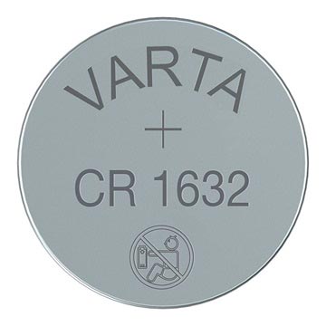 Pile Bouton au Lithium Varta CR1632/6632 - 6632101401 - 3V