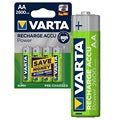 Piles Rechargeables AA Varta Power Ready2Use 5716101404 - 2600mAh - 1x4