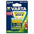 Piles Rechargeables AAA Varta Ready2Use - 800mAh