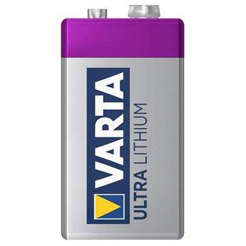 Pile 9V Ultra Lithium Varta 06122301401