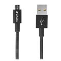 Câble de Charge & de Données USB / MicroUSB Verbatim - 0.3m - Noir