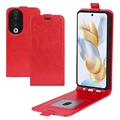 Étui à Rabat Vertical Honor 90 avec Porte-Cartes - Rouge