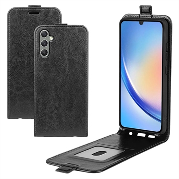 Étui à Rabat Vertical Samsung Galaxy A24 4G avec Porte-Cartes