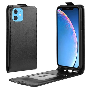 Étui à Rabat iPhone 11 avec Porte-Cartes - Noir