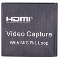 Carte de Capture Vidéo avec Entrée Micro et Sortie Ligne - USB 2.0, HDMI