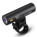 WEST BIKING YP0701332 500LM Lampe De Torche De Sécurité De Vélo De Vélo De Nuit De Lumière Avant De LED Lumineuse De Vélo