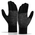 WM 1 Paire Gants Chauds Tricotés Unisex Ecran Tactile Moufles extensibles Gants Doublés Tricotés