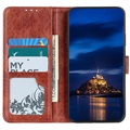 Étui Portefeuille OnePlus Nord N20 5G avec Support - Marron