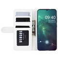 Étui Portefeuille Nokia 6.2/7.2 avec Fermeture Magnétique - Blanc
