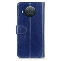 Étui Portefeuille Nokia X10/X20 avec Fermeture Magnétique - Bleu