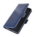 Étui Portefeuille OnePlus 8 avec Fermeture Magnétique - Bleu