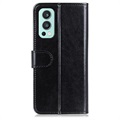 Étui Portefeuille OnePlus Nord 2 5G avec Fermeture Magnétique - Noir