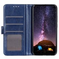 Étui Portefeuille OnePlus Nord 2 5G avec Fermeture Magnétique - Bleu