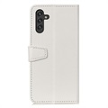 Étui Portefeuille Samsung Galaxy A13 5G avec Support - Blanc