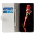Étui Portefeuille Samsung Galaxy A13 5G avec Support - Blanc