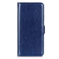 Étui Portefeuille Samsung Galaxy A14/A14 5G avec Fermeture Magnétique - Bleu