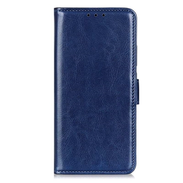 Étui Portefeuille Samsung Galaxy A14/A14 5G avec Fermeture Magnétique - Bleu