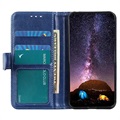 Étui Portefeuille Samsung Galaxy A32 5G/M32 5G avec Fermeture Magnétique - Bleu