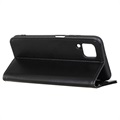 Étui Portefeuille Samsung Galaxy A42 5G avec Fermeture Magnétique - Noir