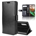 Étui Portefeuille Samsung Galaxy Note10 avec Fermeture Magnétique - Noir