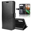 Étui Portefeuille Samsung Galaxy Note10 avec Fermeture Magnétique - Noir